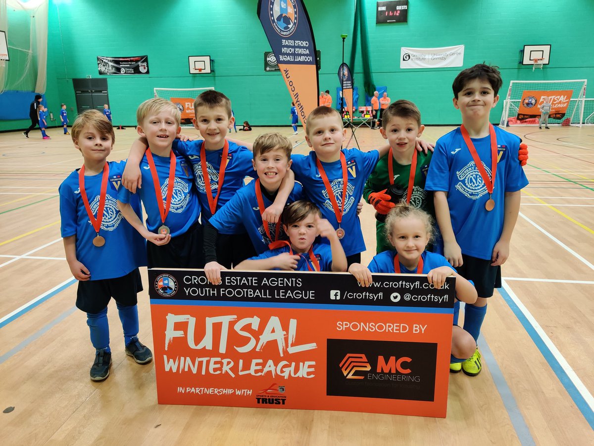 FUTSAL | ⚽ Some of our teams finished their Winter Futsal League games sponsored by MC Engineering Solutions today and received their participation medals. No scores are published for this event and as it's all part of thier development. In partnership with @GTFCSET