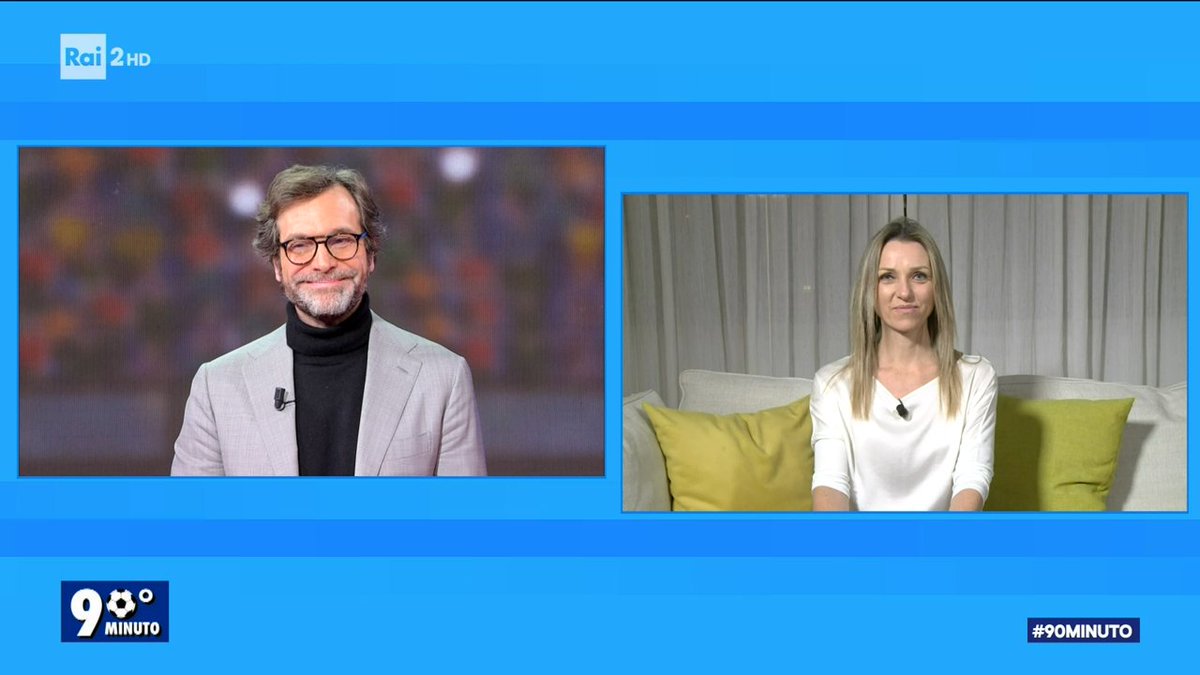 RaiSport's tweet photo. #Vezzali: "Il caso #Djokovic ci deve portare a fare una riflessione.
Nella vita ci sono delle regole che vanno rispettate, che tutti noi dobbiamo rispettare. Lo sport ce lo insegna e un atleta di un certo livello deve dare l'esempio" #90minuto https://t.co/PD23lySdlH