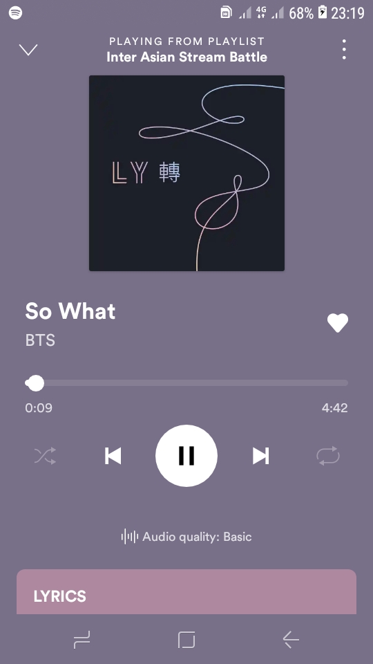 Gaya3Anguzz's tweet photo. @BangtanSL_vote @BTS_twt Somebody call me right one...
somebody call me wrong...

We are young and wild and free...

So what!!! Let go!!! 🔥

#InterSAStreamBattle #StreamBattleSL @BTS_twt https://t.co/yDdkaIvW4I