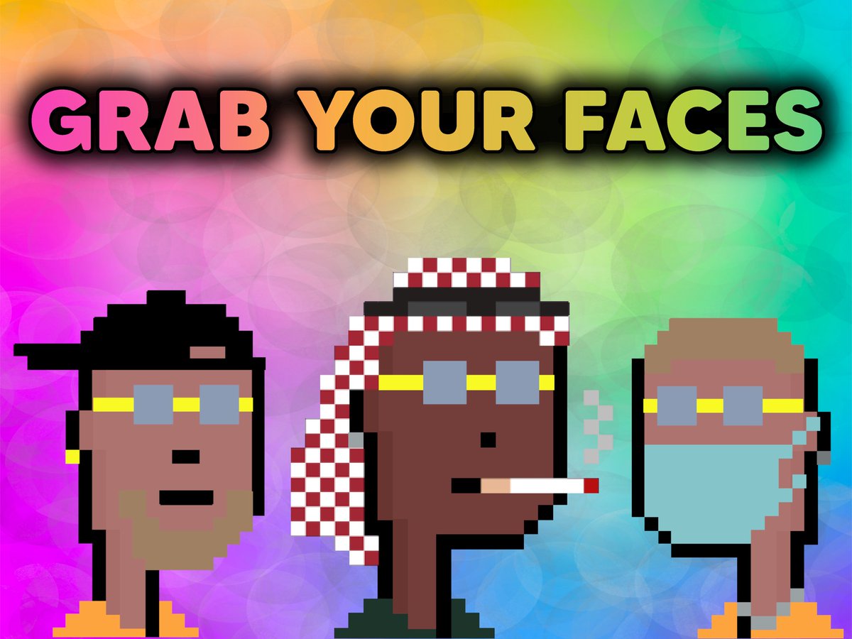 Cryptofacez's tweet photo. @NFTLuffy Check out the Crypto Faces 👤💎
1,111 Fresh and very cool Pixel Faces 
Inspired by Crypto Punks 
Grab your own Faces 🔥
https://t.co/J121FFuk10

Discord -> https://t.co/1fPam7IRJu https://t.co/qLSR93DBUZ