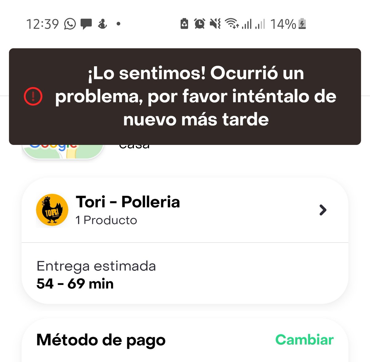 BeethovenGaray's tweet photo. @RappiColombia Cuando por fin adquieres rappiprime, pero quieres ordenar y no procesa el pago y ya tienes más de 15 minutos que no te dan solución y tu familia con hambre... https://t.co/sKMKBDLKRi