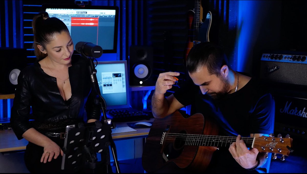 ValentinaMonic3's tweet photo. Coppia nella vita e nella musica ❤️ https://t.co/RU0LycIP2D