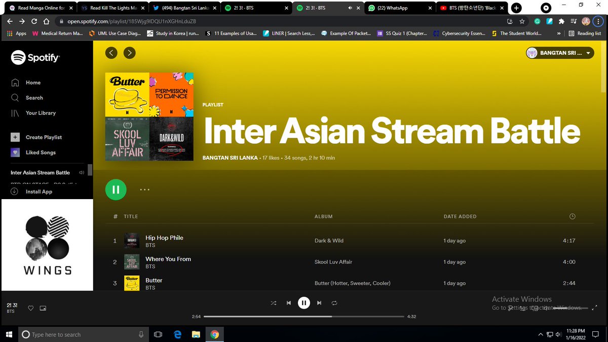 BangtanSL_vote's tweet photo. @BTS_twt 2 MINUTES!!!!!

#InterSAStreamBattle #StreamBattleSL @BTS_twt https://t.co/LUfMC1adaX