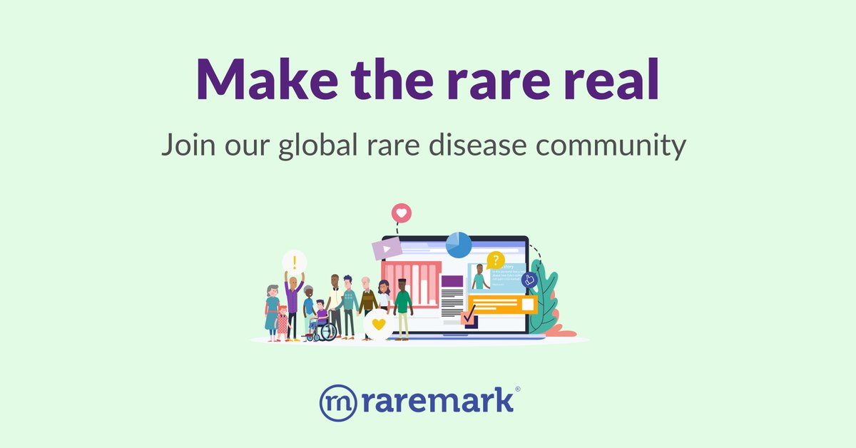 See how others are living with rare diseases and share your experiences at Raremark. Head to our website to become a member: bit.ly/3FqpkqM

 #RareDisease #RareHeroes #RareHope