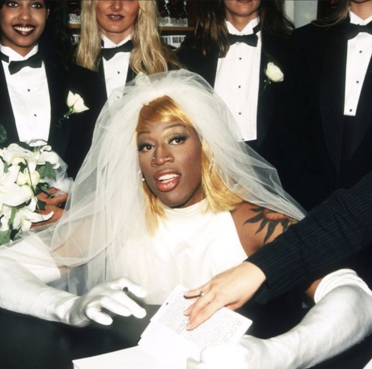 Dennis Rodman Marries Himself (1996). 