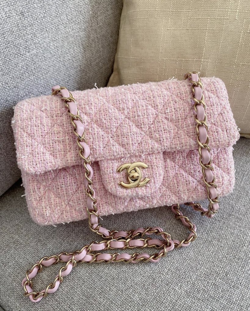 pink chanel bag