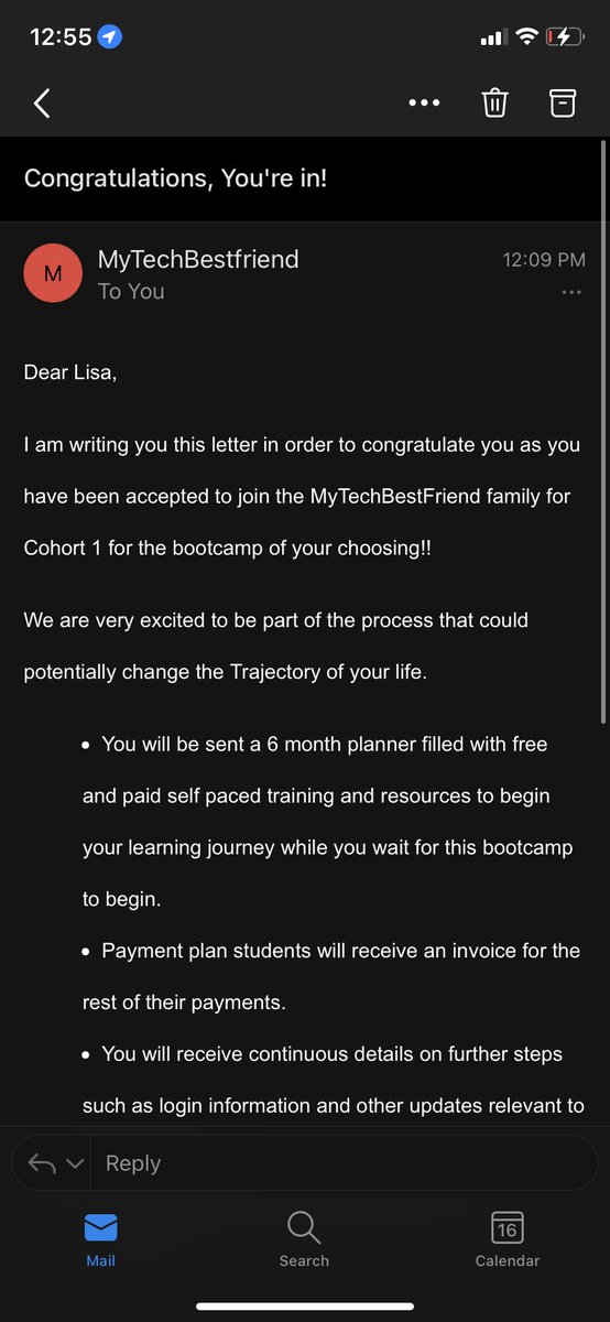 3XilasX's tweet photo. WE GOT ACCEPTED!!! 🙏🏾🥳
#newjobloading #MTBFSTUDENT https://t.co/L7nFtMwOhb
