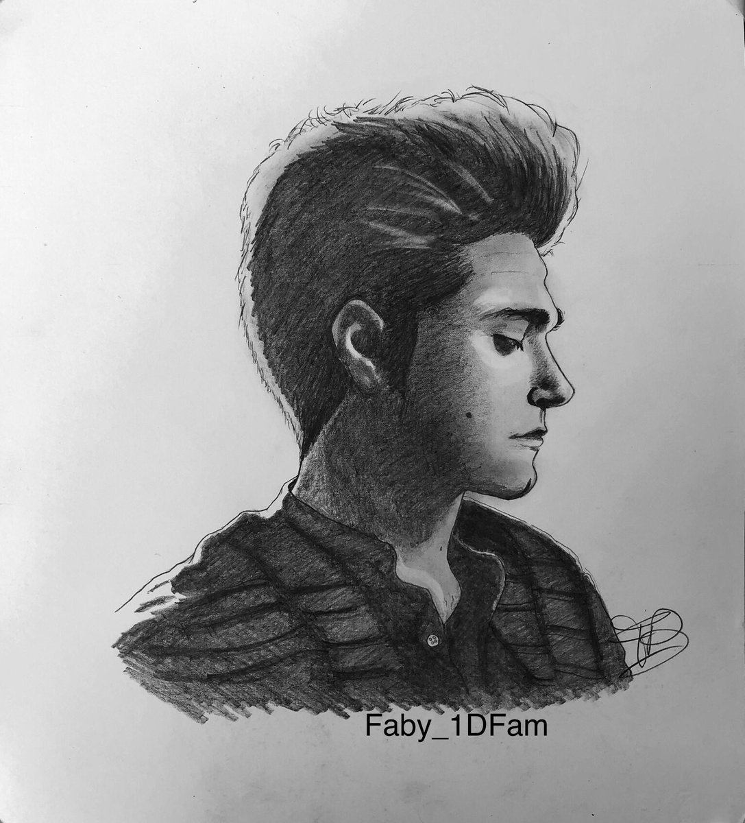 Faby_1DFam's tweet photo. My side-profile portraits of the boys is almost complete! Zayn, Louis and Niall are the ones I made so far. What’s your favorite one? https://t.co/GhZrGrSmJz