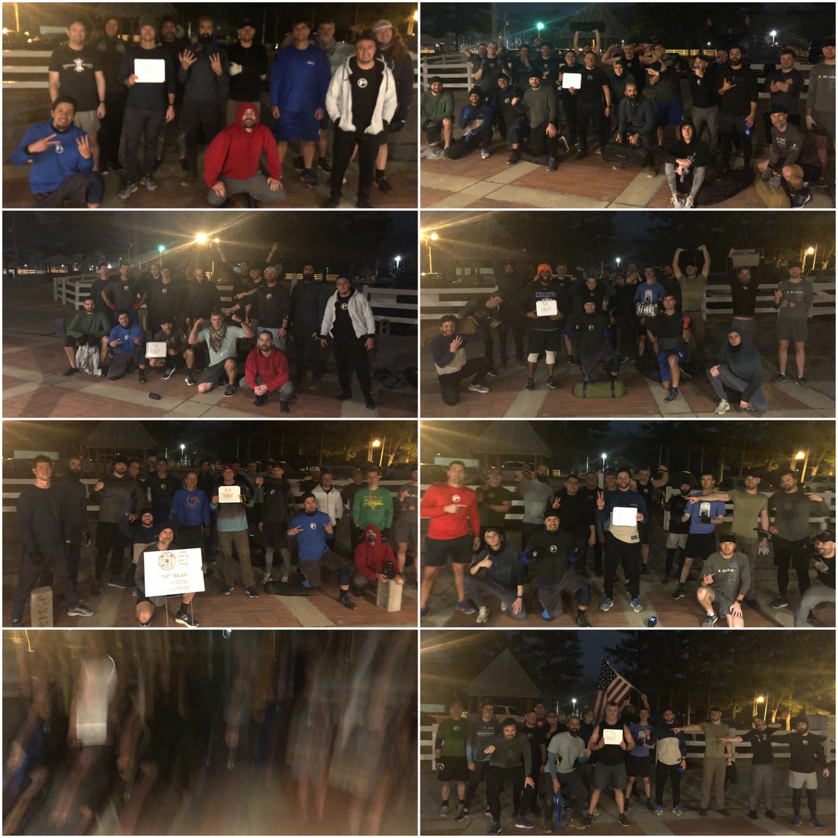 F3Memphis's tweet photo. This weekend was CSAUP, but brothers battled through the elements and fatigue to showcase what makes @F3Nation so special. 24 straight hours. 24 straight beatdowns. And we also raised a little money for New Hope Christian Academy.

#HIMstuff #MemphisRules https://t.co/GY8QyjixOW