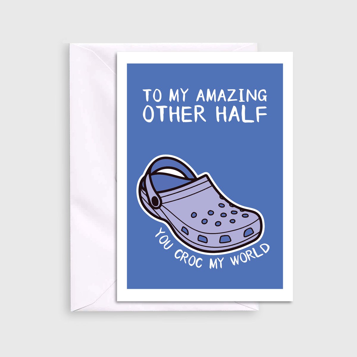 Our Valentine's Day collection has landed 🎉 Know somebody who loves crocs? 🐊

We'll be sharing new members of our collection every day, so look out!
This card is available in different variations! 

Shop through the link in our bio 🙌 #etsyUK #UKGiftHour #ValentinesDay2022
