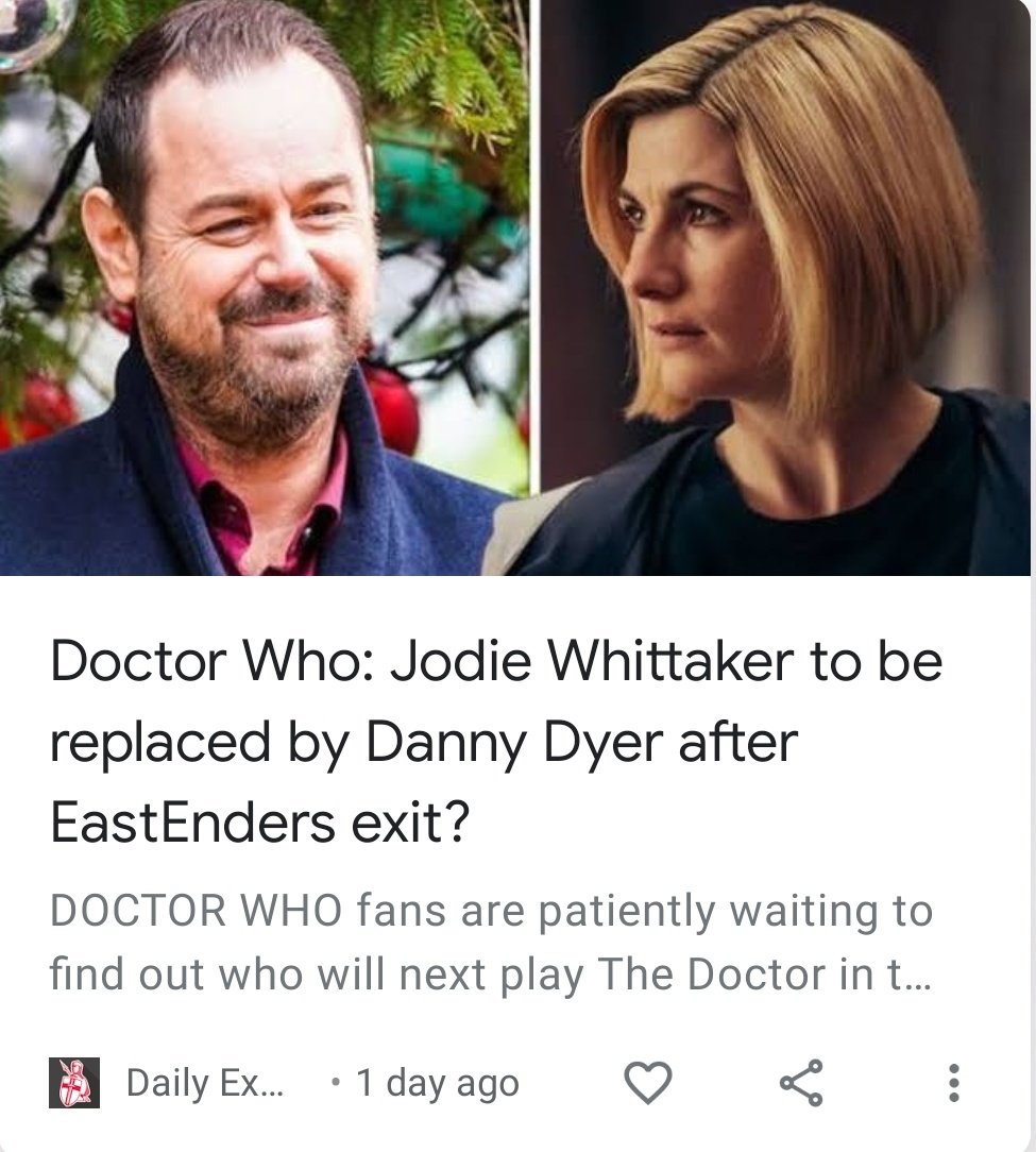 Under study Danny Dyer why can't I play the Doctor?!
#WithnailandI #DrWho