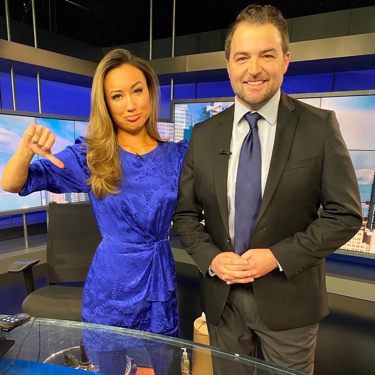 My last day at #Denver7 was very special. I’ll miss you, Katie LaSalle! Thanks for a great decade, everyone.