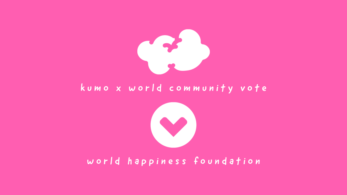 The gang over at <a href="/kumoxworld/">Kumo x World 🌈</a> have voted for <a href="/worldhappinessf/">World Happiness Foundation</a> to join the lil Brains Foundation list. 

We now support x4 charities and cannot wait for the launch of our website this week, enabling you to publicly donate to the foundation via Crypto &amp; Fiat.

❤️🧠