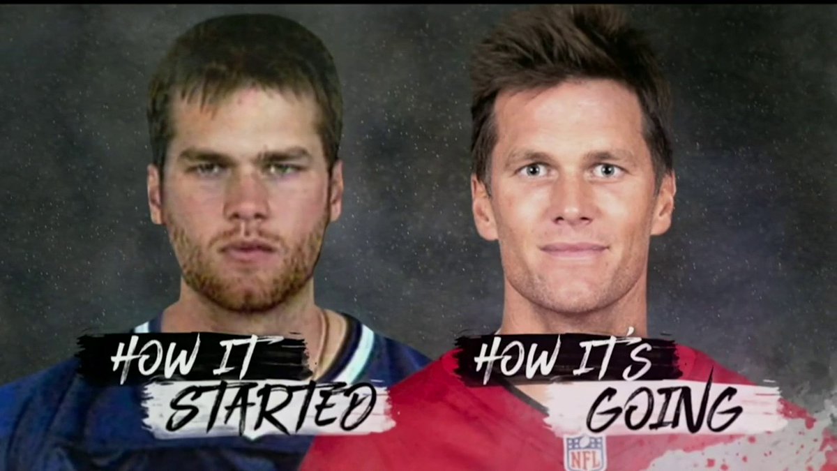 FOX Sports: NFL on X: 'From 2000 to 2022 @TomBrady through the years.   / X