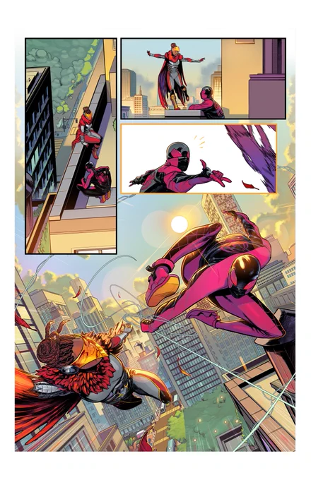 Saw it in the previews so I figure I can show this off. I did this page for the next Marvel Voices: Legacy. Of course it's Miles Morales, Spider-man. Written by, my dude @yayforzig coming out February 16th 