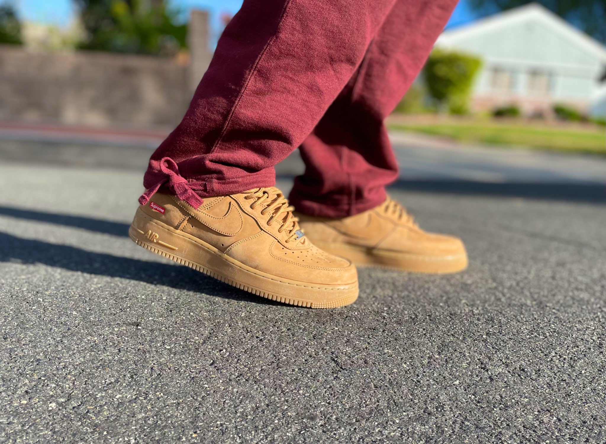 Alex Evans 💜💛 on Twitter: "Day 16- Nike Nike AF1 Wheat #31DaySneakerChallenge / Twitter