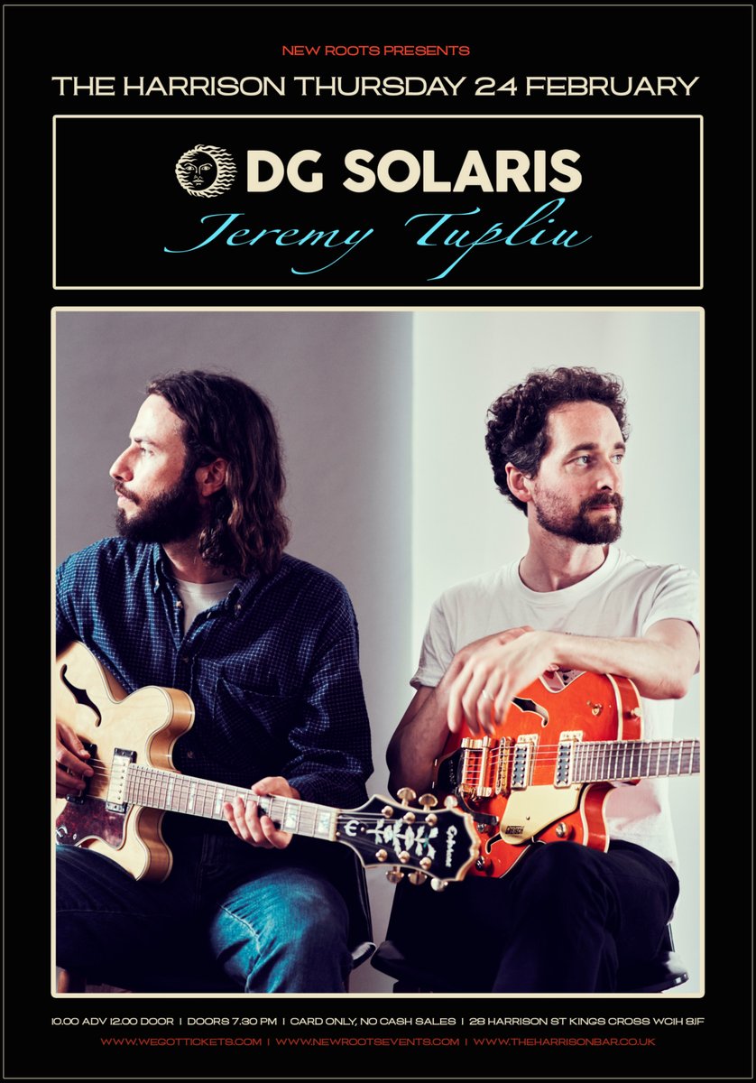 Jeremy Tuplin (@jeremytuplin) on Twitter photo .<a href="/DGSolarismusic/">DG Solaris</a> & myself are performing at The Harrison, Kings Cross on 24th Feb. Our own sets of own songs followed by an EP of songs we wrote together. Tickets here: wegottickets.com/event/535894 .<a href="/DGSolarismusic/">DG Solaris</a> & myself are performing at The Harrison, Kings Cross on 24th Feb. Our own sets of own songs followed by an EP of songs we wrote together. Tickets here: wegottickets.com/event/535894