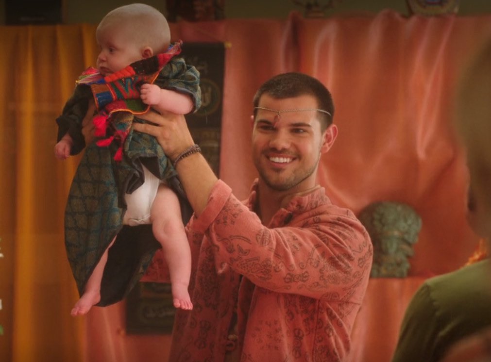 Trying to be all sexy and then I find a baby.

Um… to whom does this belong?!