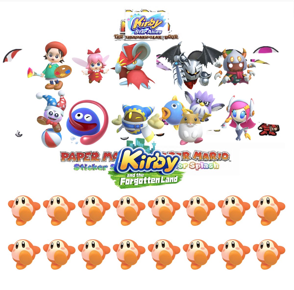 Chimp1Chump's tweet photo. #notmypapermario https://t.co/FgDsG0k7N0