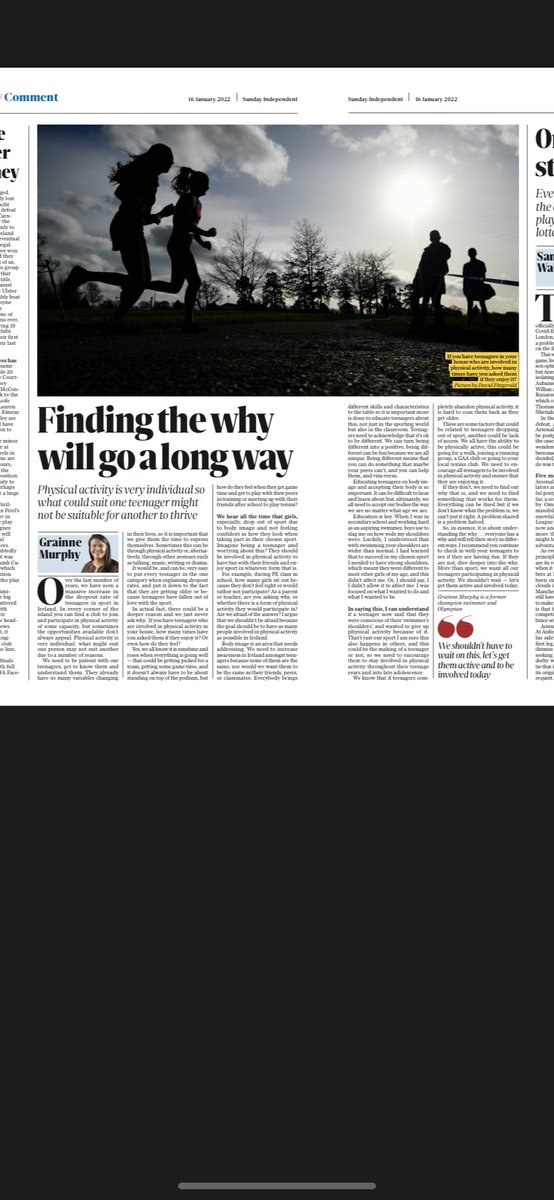 Grainne Murphy (@grainnemurphy93) on Twitter photo Thrilled to have my first article in the <a href="/Independent_ie/">Irish Independent</a> today! Thanks a million for the opportunity! Thrilled to have my first article in the <a href="/Independent_ie/">Irish Independent</a> today! Thanks a million for the opportunity!