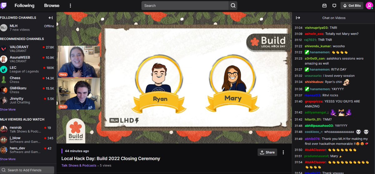 cosmos_1721's tweet image. Hey everyone, I participated in the week-long event #LocalHackDay by @MLHacks  where I attended over 10 live sessions, workshops, mini-events,  completed tons of other challenges! Thank you MLH for such a great experience, I learned a lot!