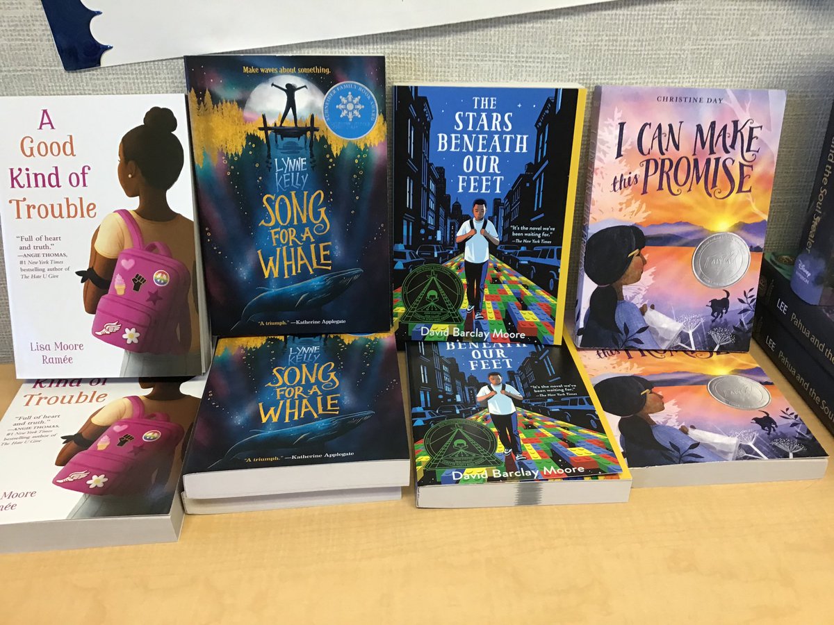 MzzVerardo's tweet photo. @PearDeck @DonorsChoose Grateful to have received such a generous donation for my project! Students went “shopping” for their books last week. 💜📚Thank you!!! https://t.co/jflIdAyq3A