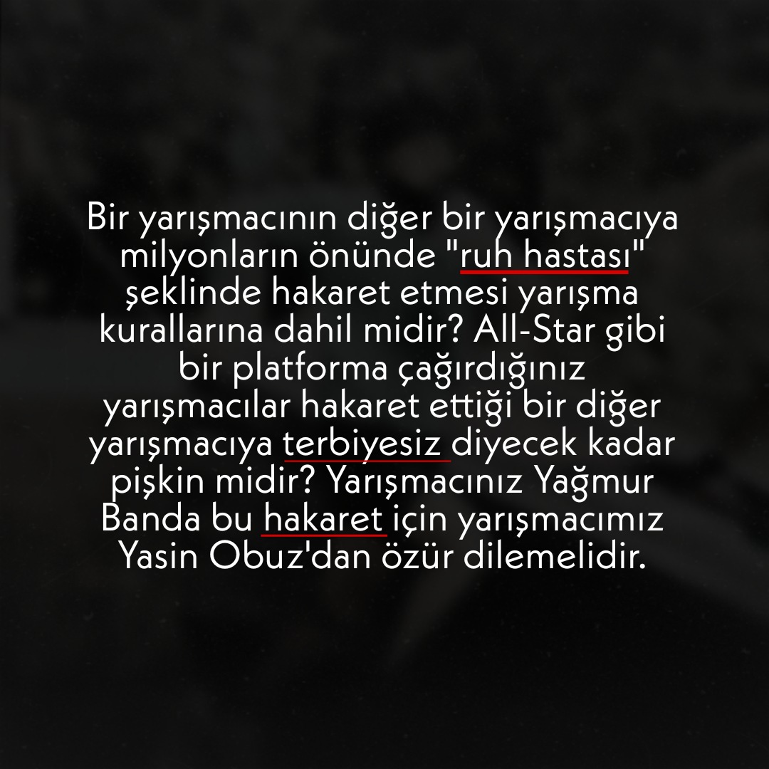 ÖNEMLİ AÇIKLAMA 📣 #Survivor2022AllStar • #YasinObuz