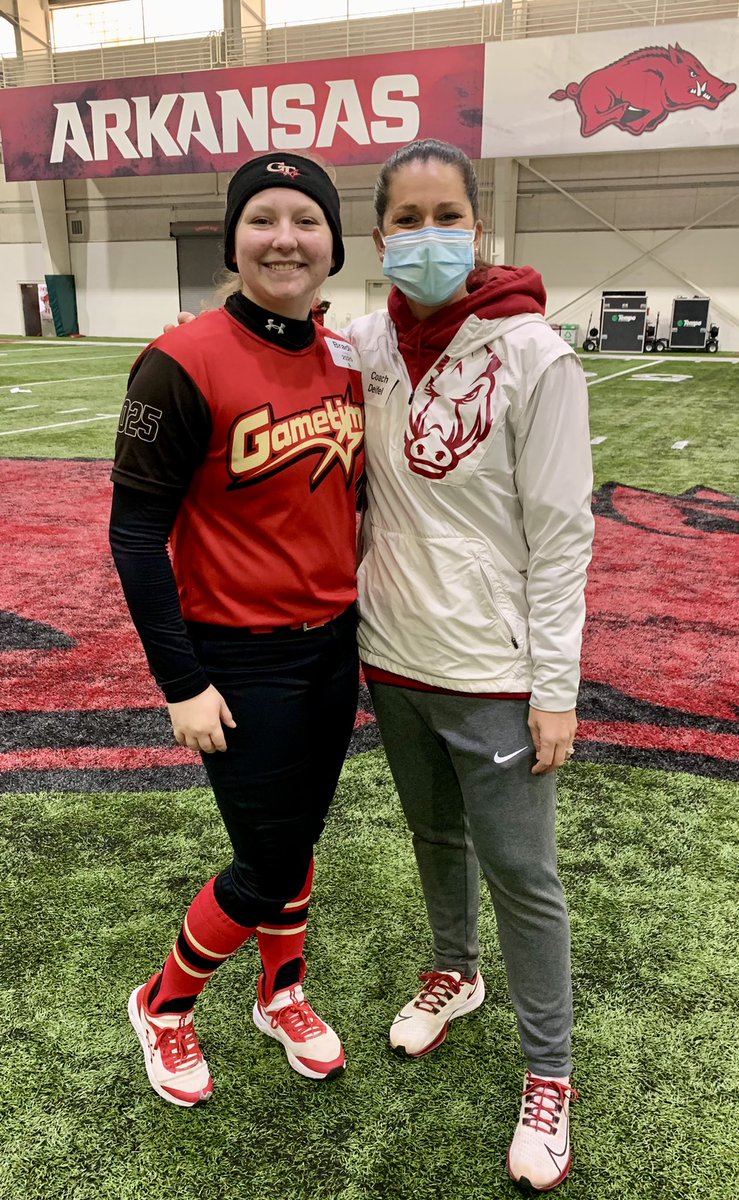 I had a great time at Arkansas with the Razorbacks! Hope to come there again soon!