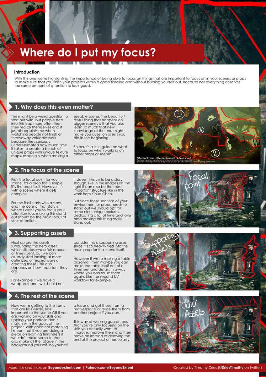BeyondExtent's tweet photo. Weekly tip share time! This week's blog entry covered Where do I put my focus?

To get them all in one handy format visit our Patreon: https://t.co/3lL7McB6Aj

#gamedev #gameart #tips https://t.co/z5f2R8eWZ9