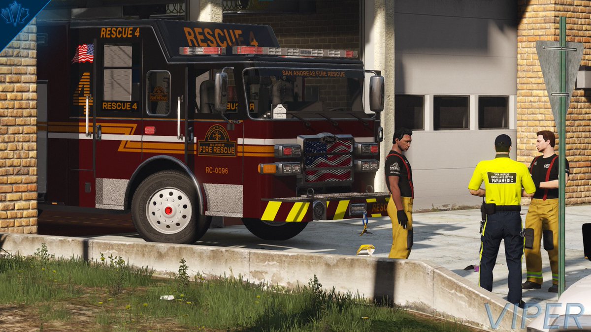 Our rescue looking better than ever thanks to <a href="/Viper2124/">Viper212</a>! The color scheme is really beautiful on this livery.
#FiveM #GTAVRP #DWM