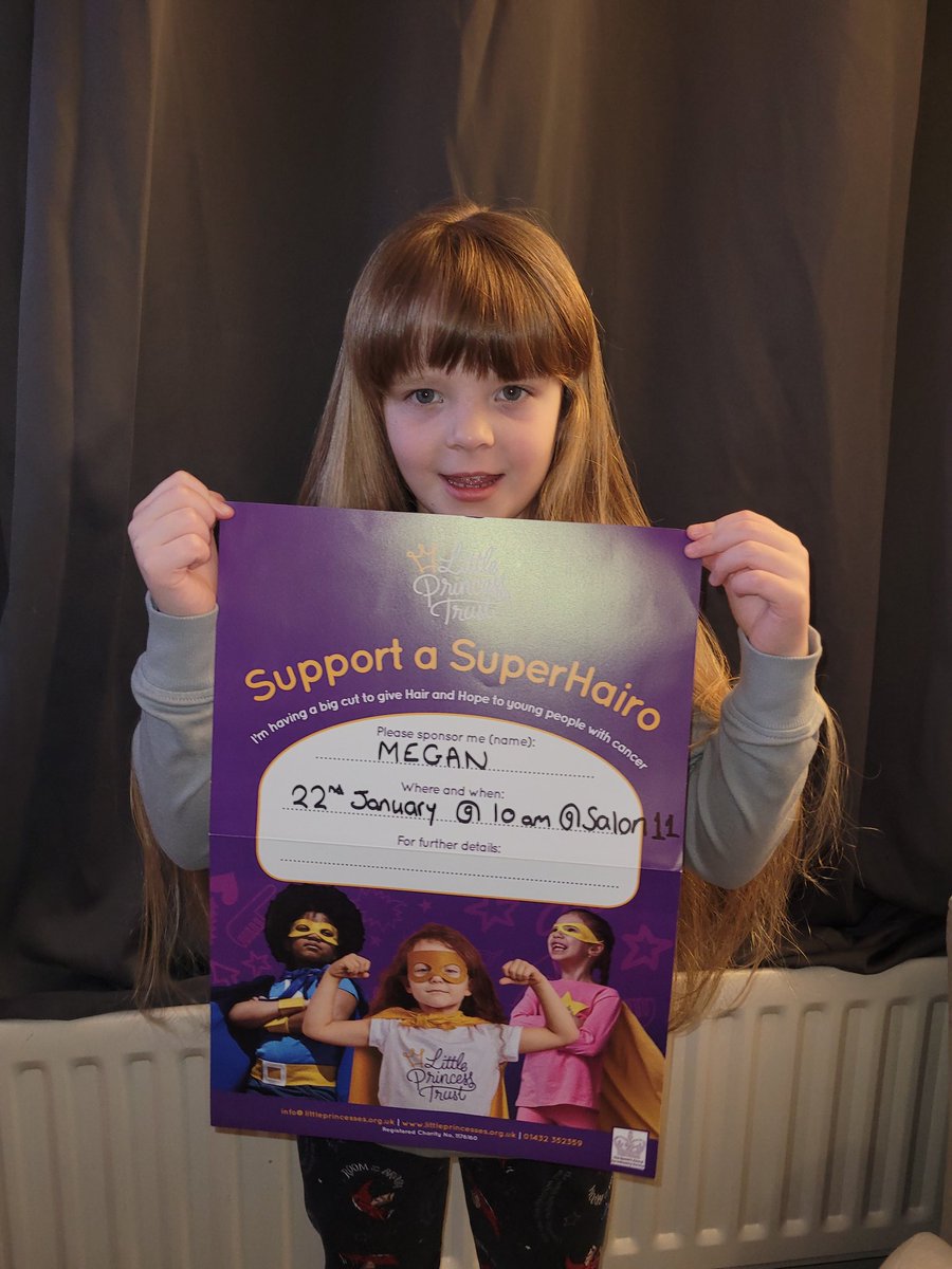 ToniMit88's tweet photo. Megan has decided to donate her hair to the @LPTrustUK her hair is cutently 29 inches long and would like to donate 15 inches ❤ she's trying to get as many people to sponsor her as possible.  So her just giving page is below. 
@Newyorkprimary

https://t.co/f2tMYMJ7MK https://t.co/oBesQSbUK5