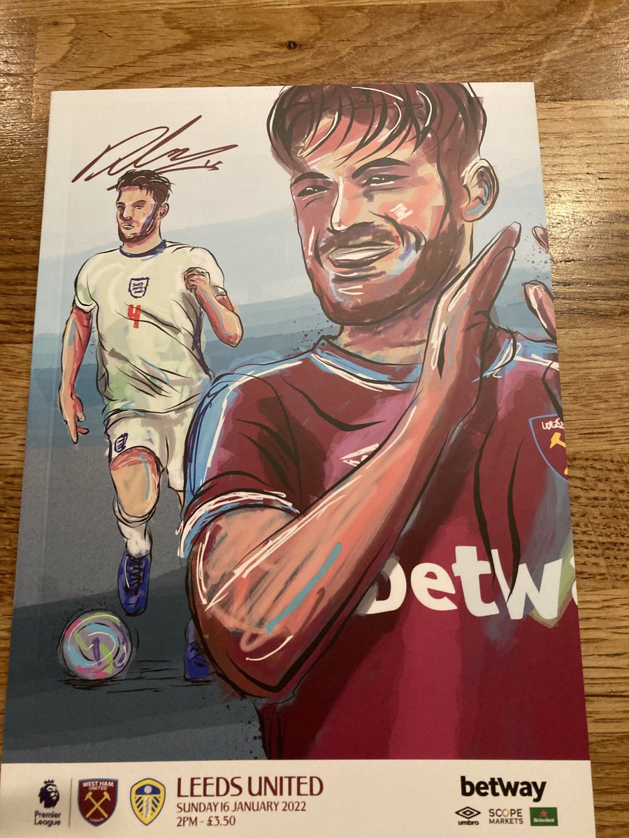 Not only were ⁦<a href="/LUFC/">Leeds United</a>⁩ far the better team but ⁦<a href="/gabbywoodx/">Gabby Wood</a>⁩ does a far better programme cover