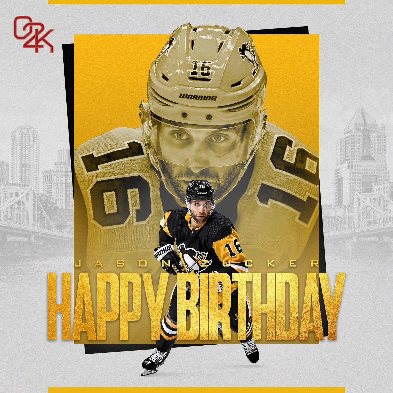 Happy Birthday to O2K client, Jason Zucker. 