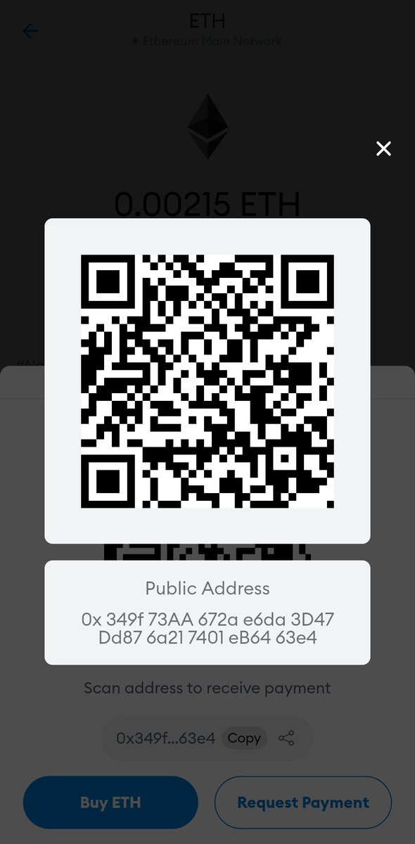 PrivCoinPro87's tweet photo. @ETH4World 0x349f73AA672ae6da3D47Dd876a217401eB6463e4 https://t.co/0F7MtutK4N