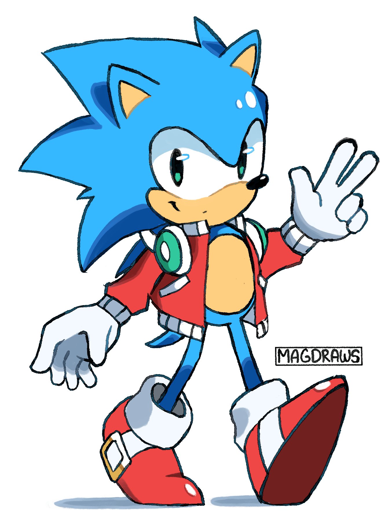 Sonic As A Kid