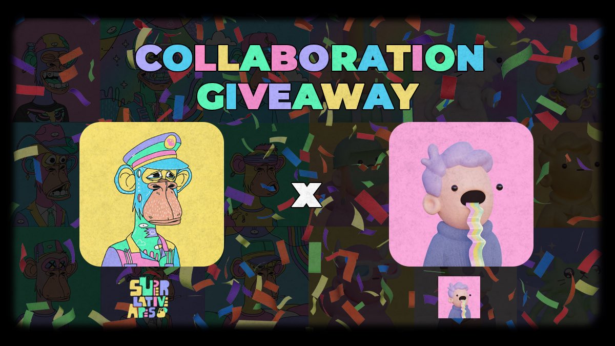 We’ve just partnered up with <a href="/squiggles/">Squiggles</a> 🌈 and they gave us 50 WhiteList spots to provide the #SlapeFam!!! 👀🎫

- RT, Tag 3 Frens 
- Follow <a href="/squiggles/">Squiggles</a>
- Spam their Discord 👉 discord.gg/squiggles with #SlapeFam to participate!!!!