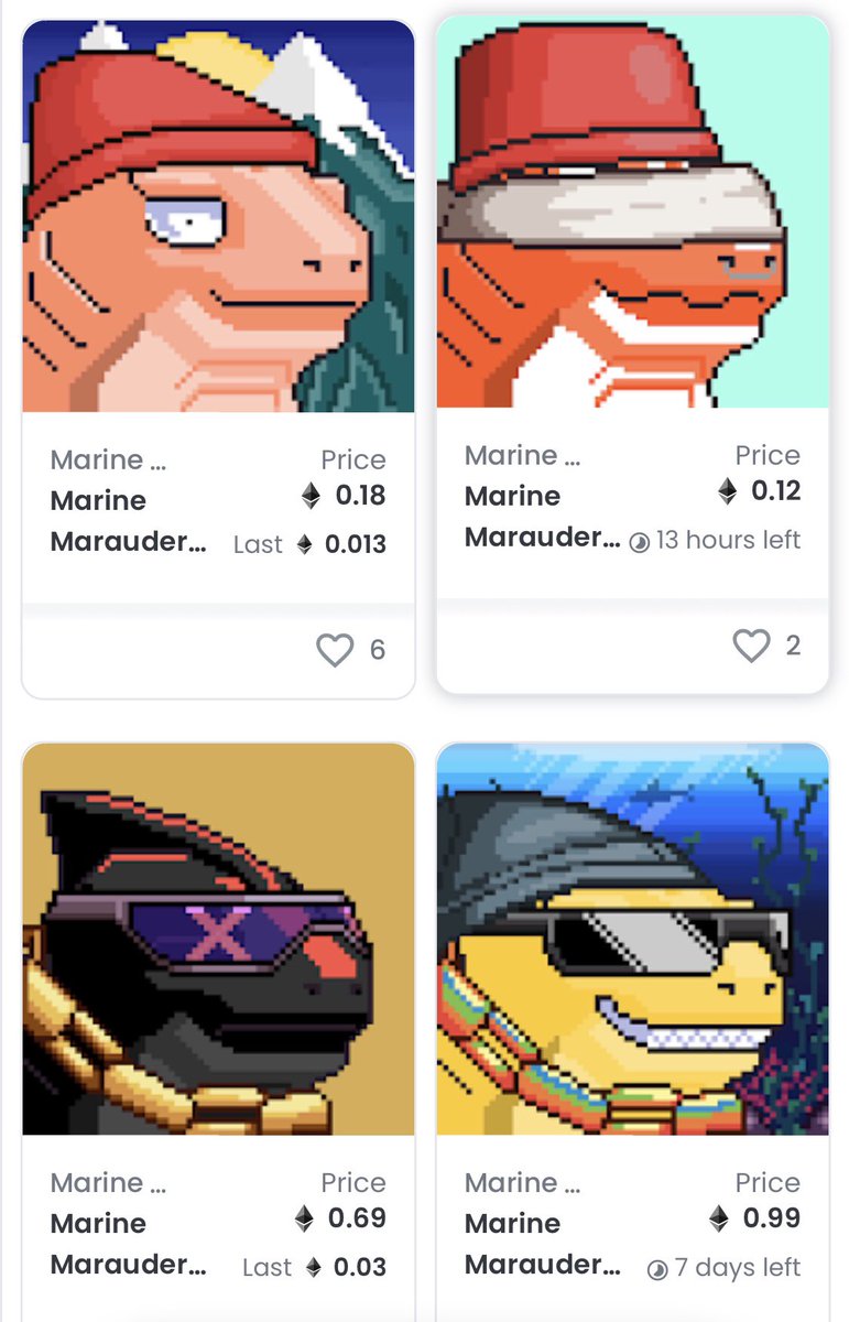 Who wants a Marine Marauderz #NFT? Will select a random winner on Tuesday 1/18

To enter, retweet, that’s it! Good luck