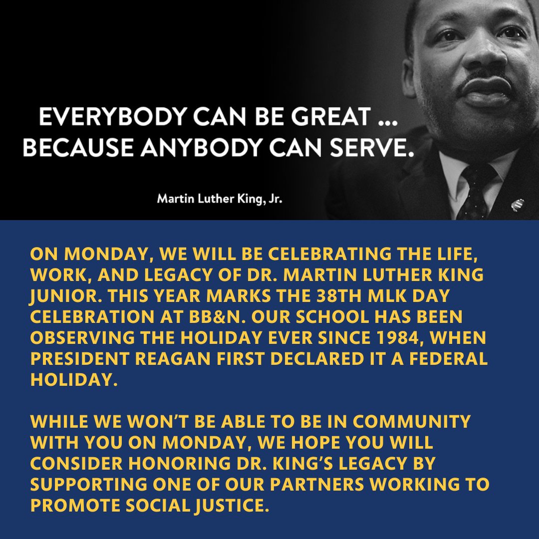 Use the hashtag #bbnmlkday2022 to share your way of giving back.
