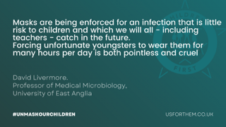 UsforThemUK's tweet photo. RT if you agree @nadhimzahawi needs to
#UNMASKOURCHILDREN today https://t.co/qiZ25pAMZj