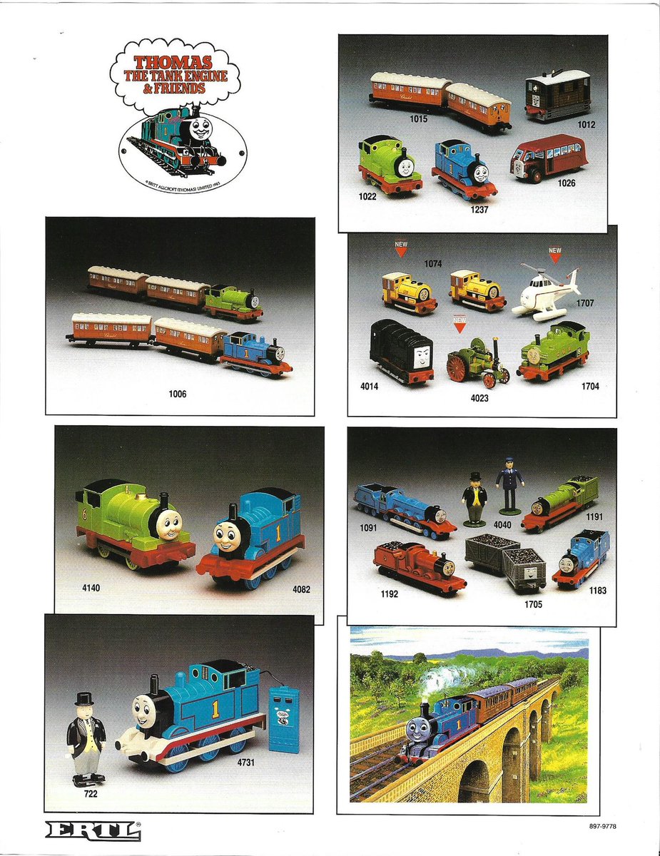 Just uploaded a handful of Thomas product flyers, a Nylint catalog and Shining Time press promo, all from 1991! Click the link below to view and download all of the pages (17 total) drive.google.com/drive/folders/…