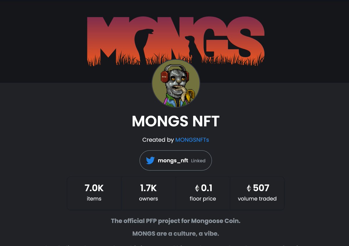 mongs_nft's tweet photo. 1/2 In honor of reaching 500 ETH volume traded on @opensea (verification wen), we wanted to do a special giveaway. Nominate someone new to our community or invite from outside to join our mission of #crypto4good! What better way to join the community than with a new Mongs PFP! 🥳 https://t.co/Va35Kg41hp