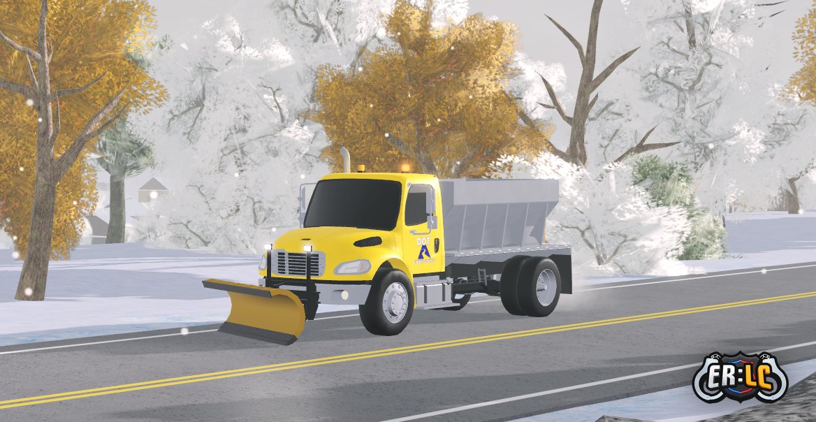 PRC_Roblox's tweet image. ER:LC Winter Update PT. 2 is OUT NOW! Here's what's new:
🚚 DOT Salt Trucks
❄️ Dynamic Snow + Frozen River
🚗 Car Dealership
🔫 4 New Guns
⚠️ DOT Cleanup calls
⭐️ New Gamepass
AND MORE!

Check it out: roblox.com/games/25347244… #Roblox