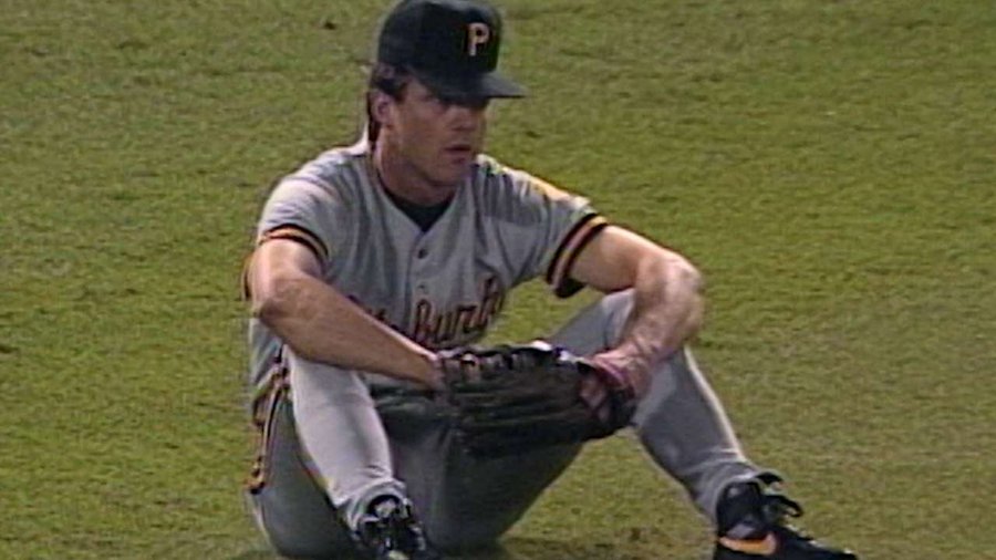 Baseball In Pics on X: Andy Van Slyke sits in disbelief after Sid Bream  scored the winning run in Game 7 of the 1992 NLCS.   / X