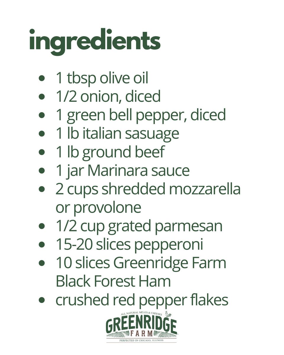 GreenridgeFarm's tweet photo. SWIPE FOR RECIPE! #Keto Pizza skillet makes for the best Sunday night dinners! Let us know if you give it a try! #PizzaNights #MealPrep #KetoPizza https://t.co/NzOV0hqWD9