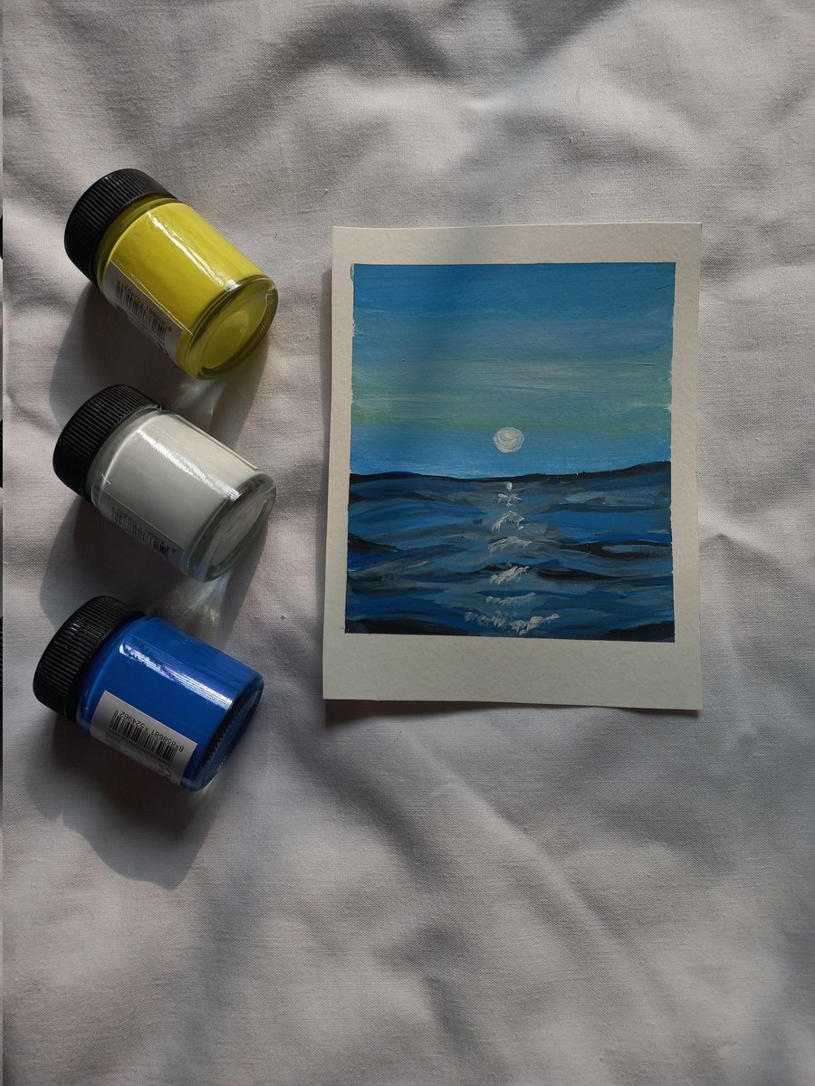 Ocean is love♡ #artwork #ocean #painting