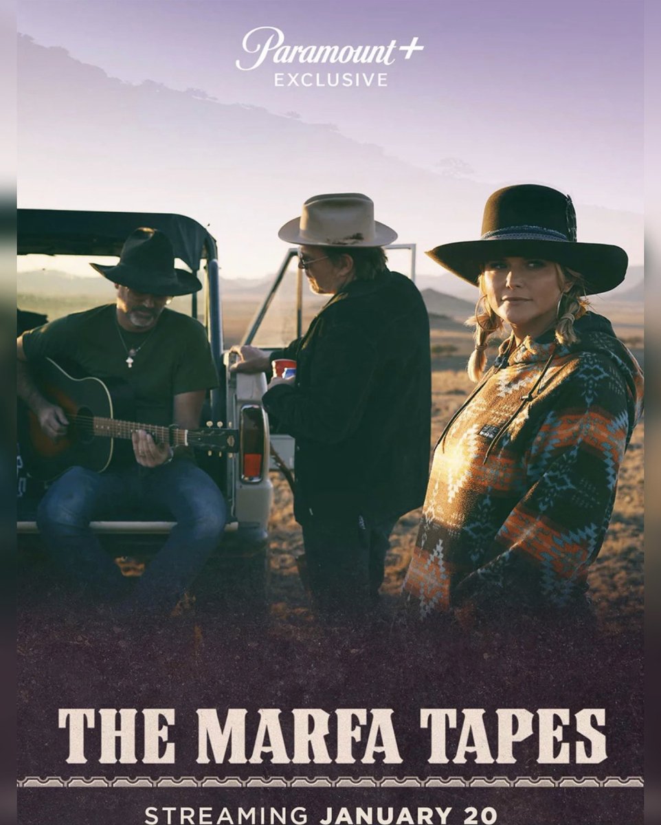 JackIngram's tweet photo. The Marfa Tapes is coming to @paramountplus THIS WEEK! Who’s going to be watching?!? https://t.co/OUqfUiCs98