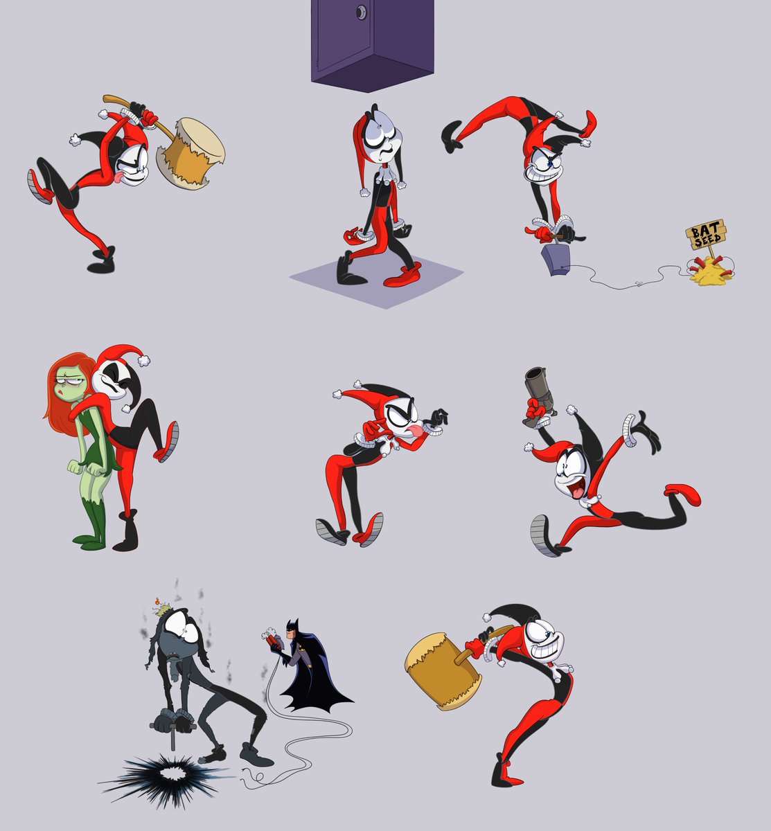 ScottForester17's tweet photo. Harley Quinn is trending. 

Still thinks she needs to be a Looney Toon https://t.co/Mekqh2zyPp