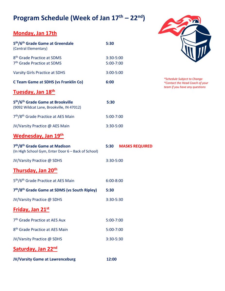 South Dearborn Lady Knights Basketball tweet media