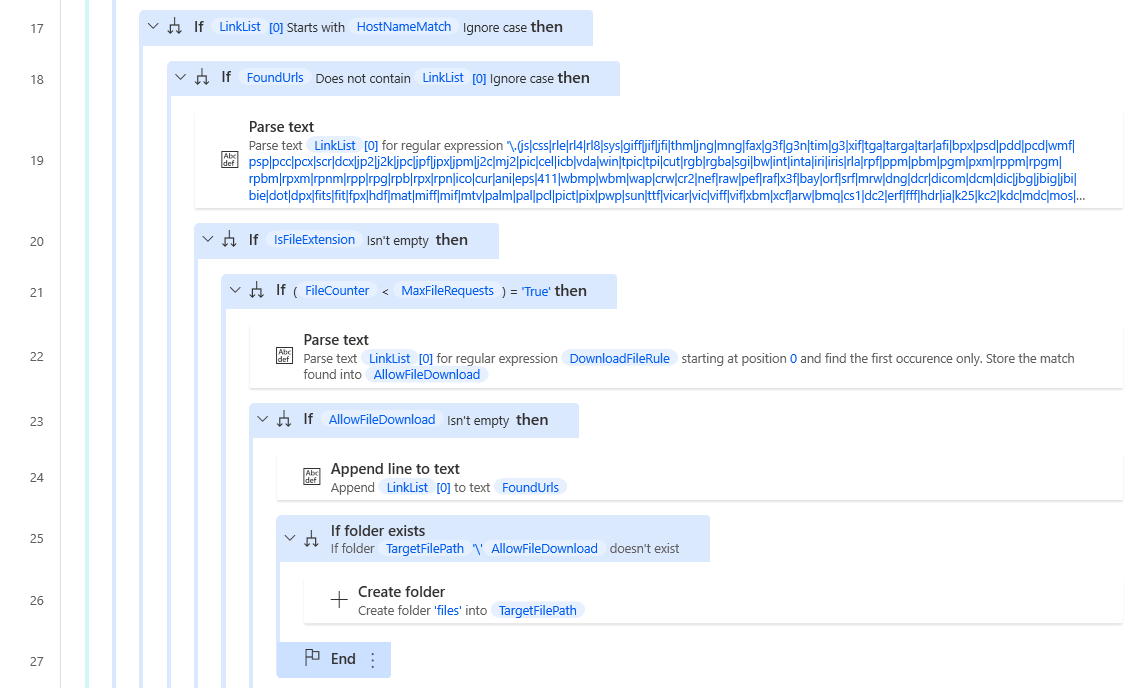 A functional web scraper with complete flow actions. Showing how to scrape websites, traverse links and download content. #PowerAutomate #Desktop #PAD #PowerPlatform <a href="/MSPowerAutomate/">Microsoft Power Automate</a> #WebScraping
power.automate.gallery/basic-web-scra…