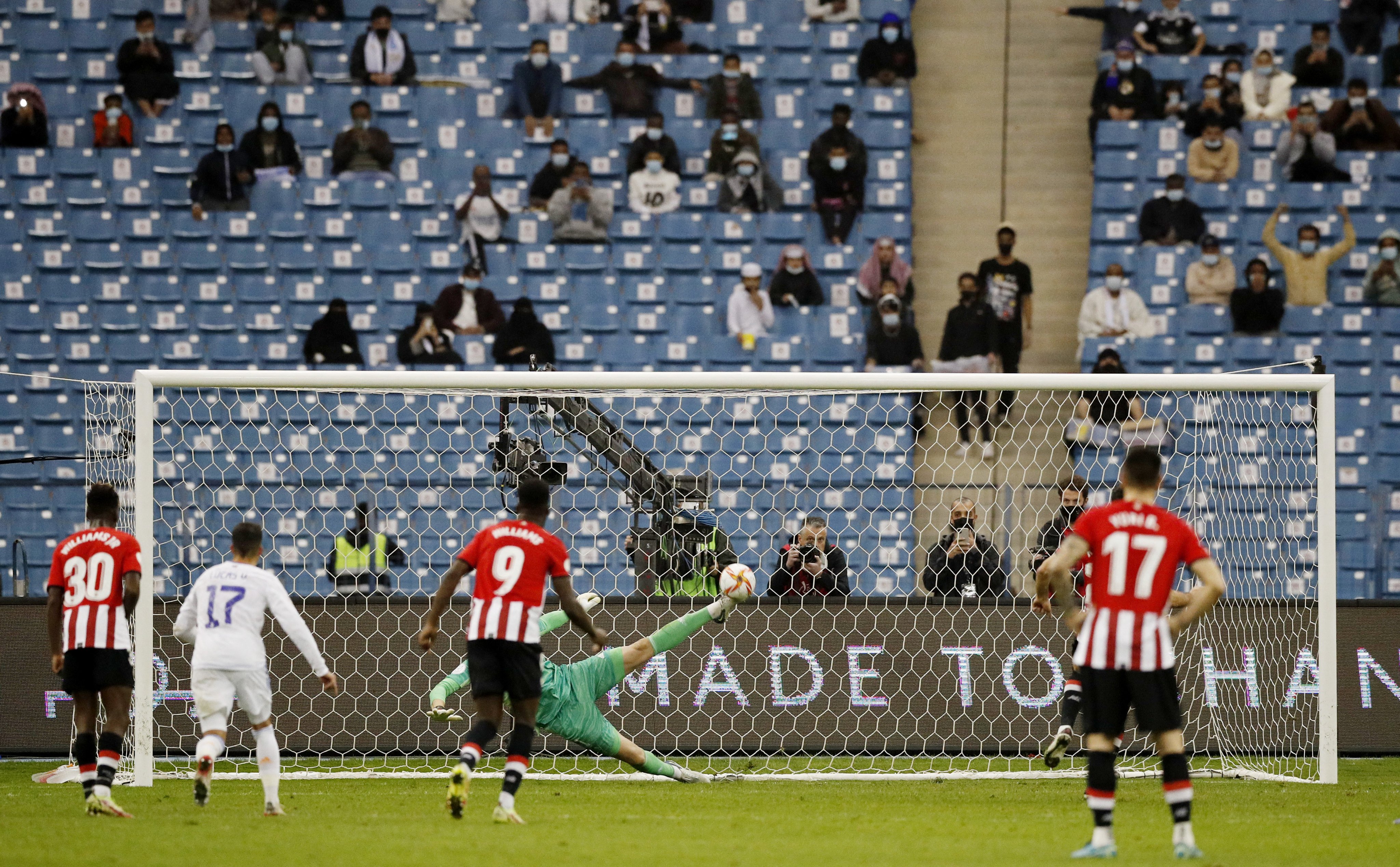 Thibaut Courtois vs Athletic